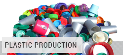 Production of plastics and composites in a vacuum