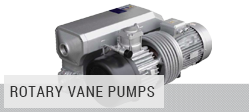 Rotary vane oil vacuum pumps