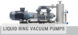 AWS, AWD and LRP liquid ring vacuum pumps