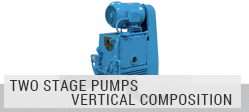 Two stage pumps