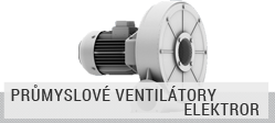 Průmyslové ventilátory Elektror