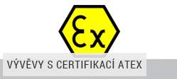 Vývěvy s certifikací ATEX